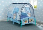 Bluey (1077) 1-Bluey Plastic Toddler Bed with Tent