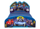 Batman (1240) 4-Batman Batwheels Upholstered Twin Bed