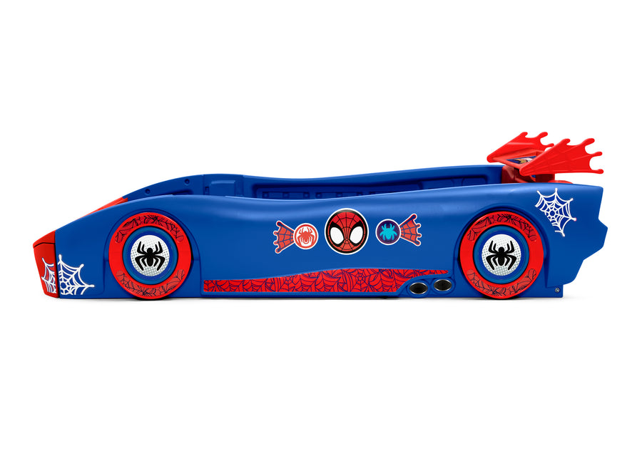 Spider-Man (1164) 3-Spidey and His Amazing Friends Web Crawler Race Car Twin Bed