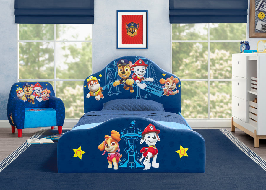 Paw Patrol (1121) 1-PAW Patrol Upholstered Twin Bed