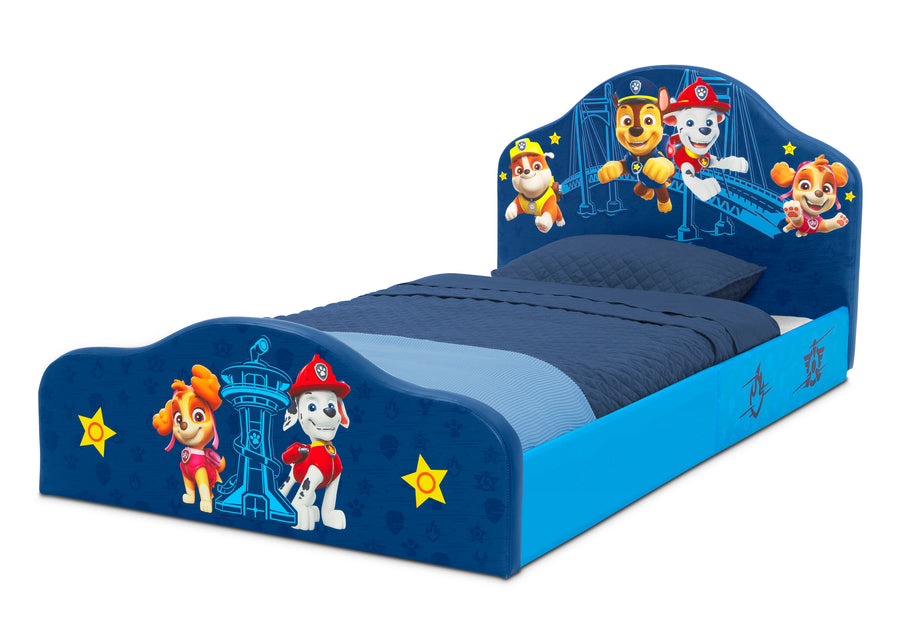 Paw Patrol (1121) 3-PAW Patrol Upholstered Twin Bed