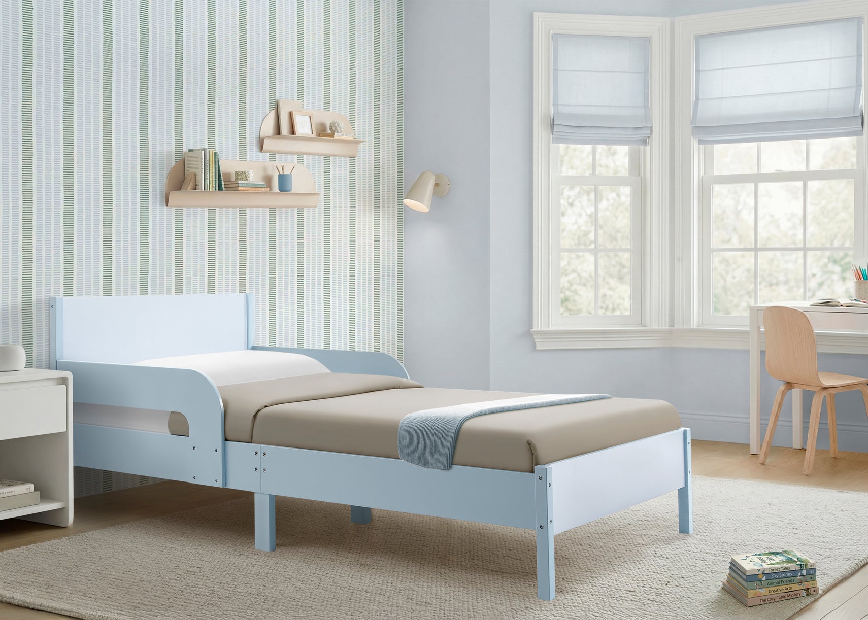 Light Blue Herringbone (1725)