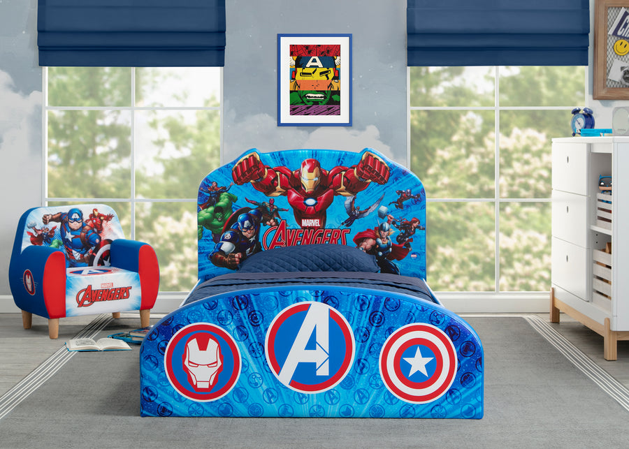 Avengers (1157) 1-Marvel Avengers Upholstered Twin Bed