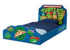 Teenage Mutant Ninja Turtles (1116) 3-Teenage Mutant Ninja Turtles Upholstered Twin Bed