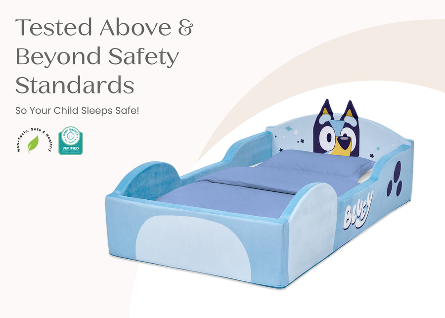 Bluey (1077) 4-Bluey Foam Frame Toddler Bed
