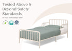 Oatmeal (1687) 6-Finley Metal Toddler Bed with Spindles