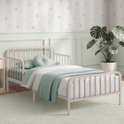 Finley Metal Toddler Bed with Spindles