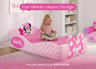 Minnie Mouse (1040) 6-Minnie Mouse Foam Frame Toddler Bed