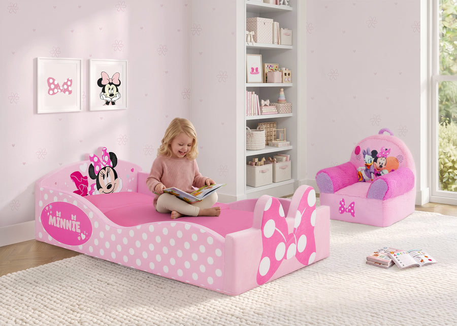 Minnie Mouse (1040) 1-Minnie Mouse Foam Frame Toddler Bed
