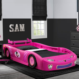 Minnie Mouse Car Twin Bed 0