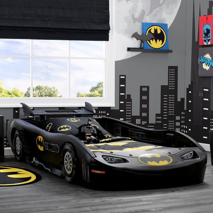 BB87005GN 485 turbo race car twin bed lifestyle 101 1 2-DC Comics Batmobile (Batman) Twin Bed