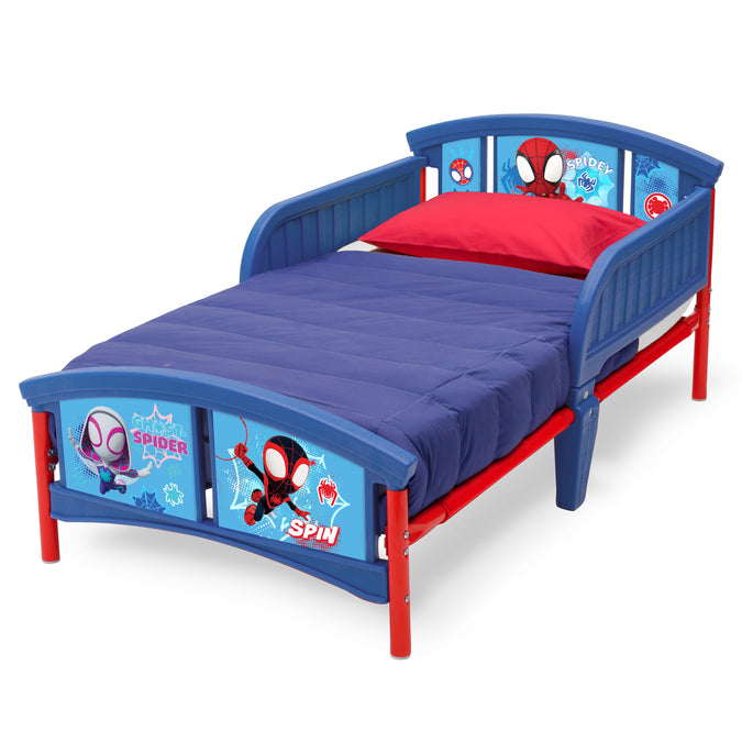 Spider-Man (1163) 7-Spidey and His Amazing Friends Plastic Toddler Bed