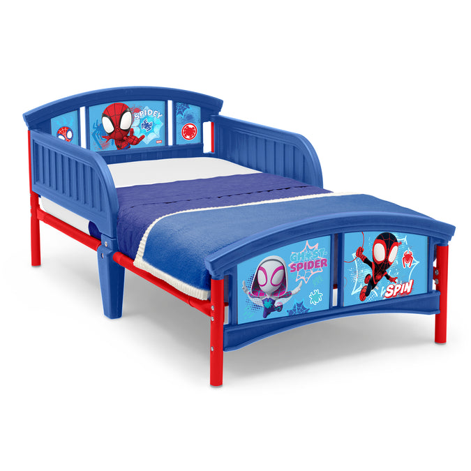 Spider-Man (1163) 6-Spidey and His Amazing Friends Plastic Toddler Bed