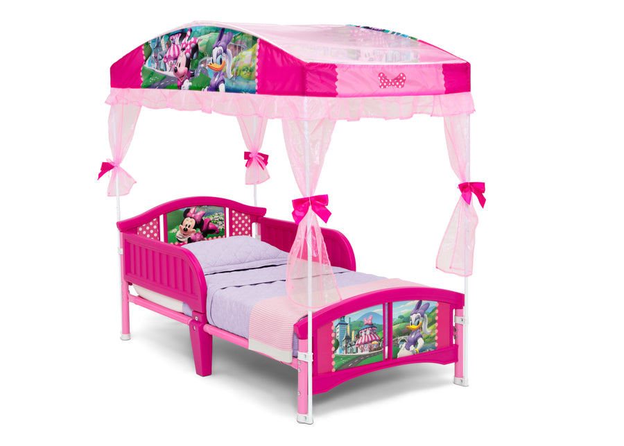 Minnie Mouse (1058) 3-Minnie Mouse Toddler Canopy Bed