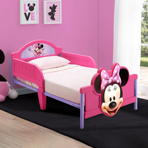 Minnie Mouse Plastic 3D Toddler Bed 20