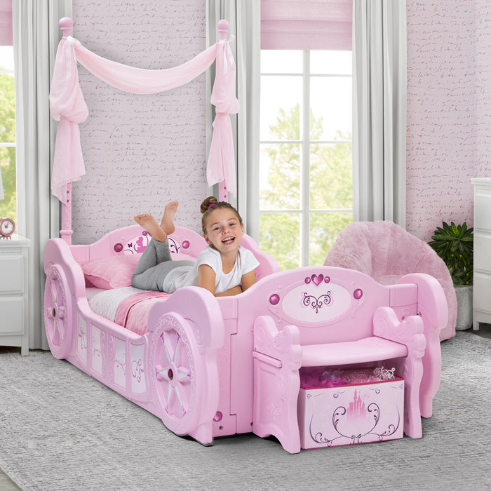 BB87191PS 1031 princess carriage convertible toddler to twin bed lifestyle 109 2-Princess Carriage Convertible Toddler-to-Twin Bed