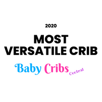 Award badge for Most Versatile Crib 2020