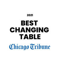 Award badge for Best Changing Table 2021