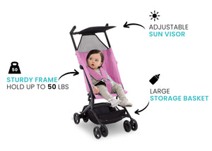 Pink (2021) 1-The Clutch Stroller