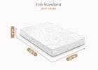 White (NO) 7-Twinkle Galaxy Limited 4-inch Mini Crib Mattress