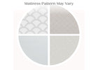 White (NO) 9-Twinkle Galaxy Limited 4-inch Mini Crib Mattress