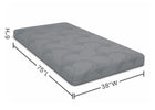 No Color (NO) 4-Dreamer 6-inch Memory Foam Twin Mattress