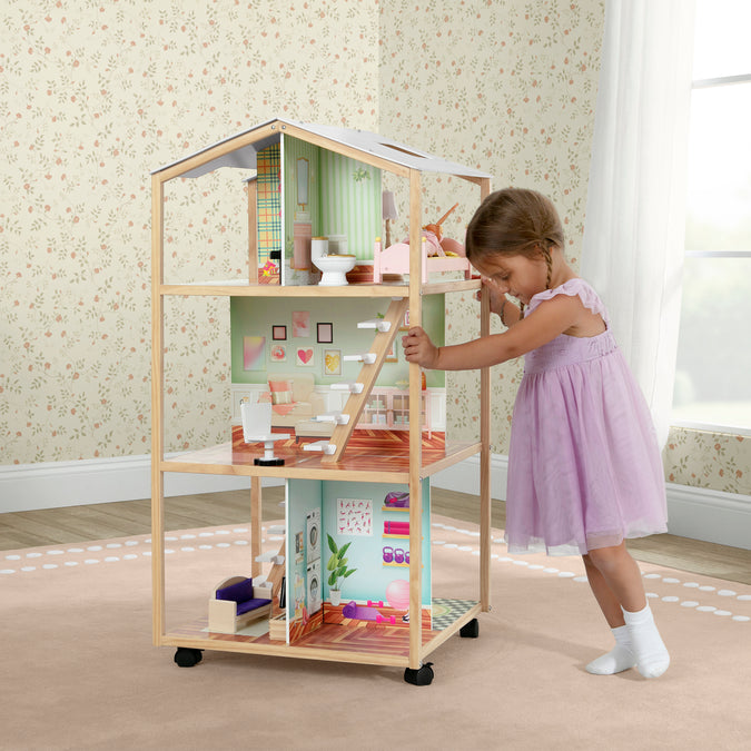 Moveable Mansion Dollhouse 7-Moveable Mansion Dollhouse