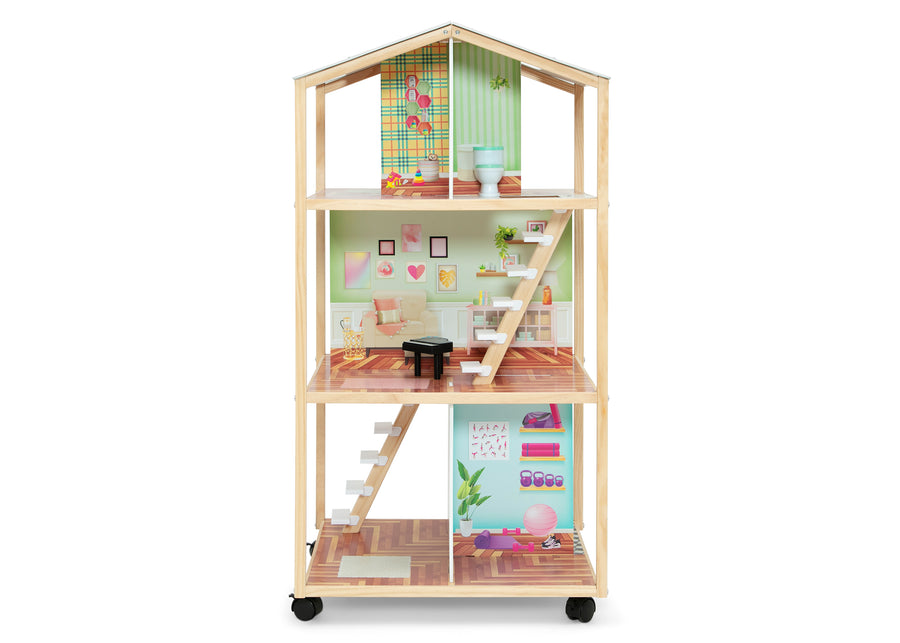 1705 5-Moveable Mansion Dollhouse