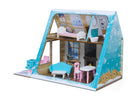 1707 4-Ski Chalet A-Frame Dollhouse