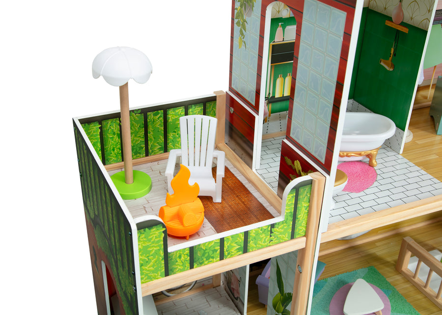 1628 7-Deluxe Maui Dollhouse