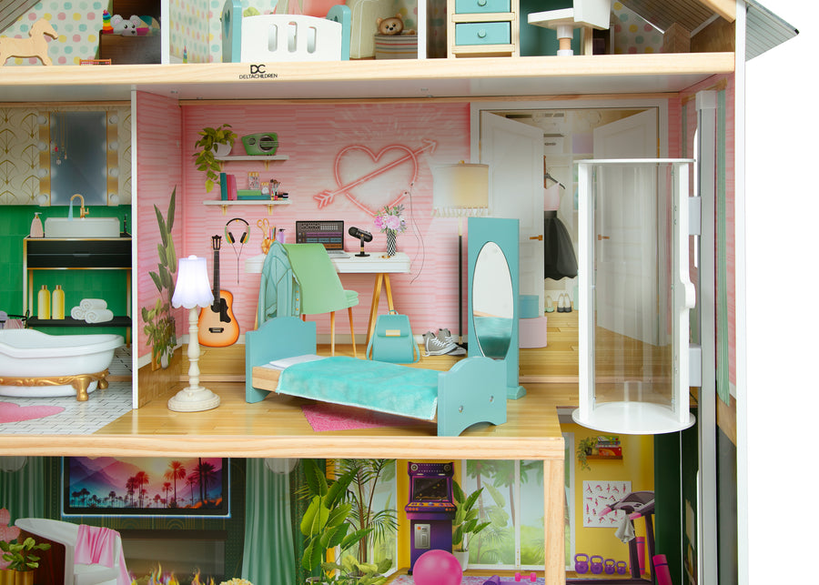 1628 8-Deluxe Maui Dollhouse