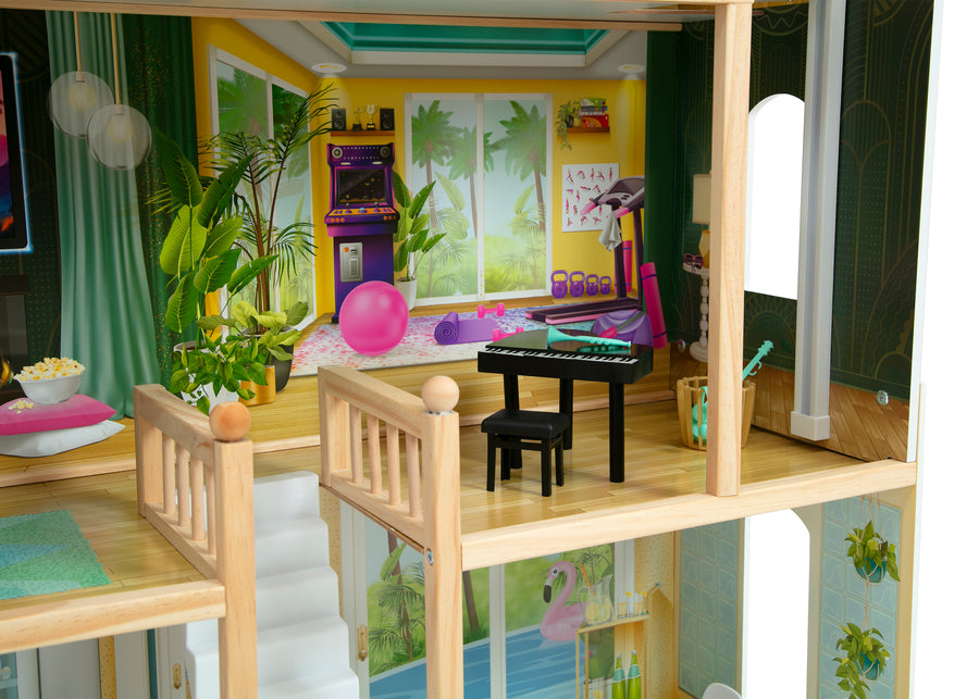 1628 10-Deluxe Maui Dollhouse