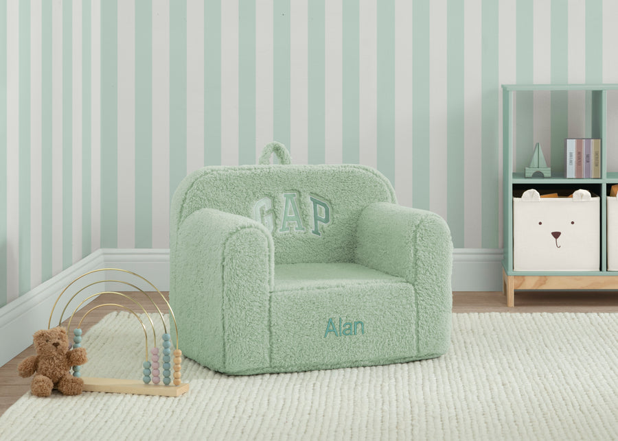 Sage (1658) 1-babyGap Personalized Sherpa Chair