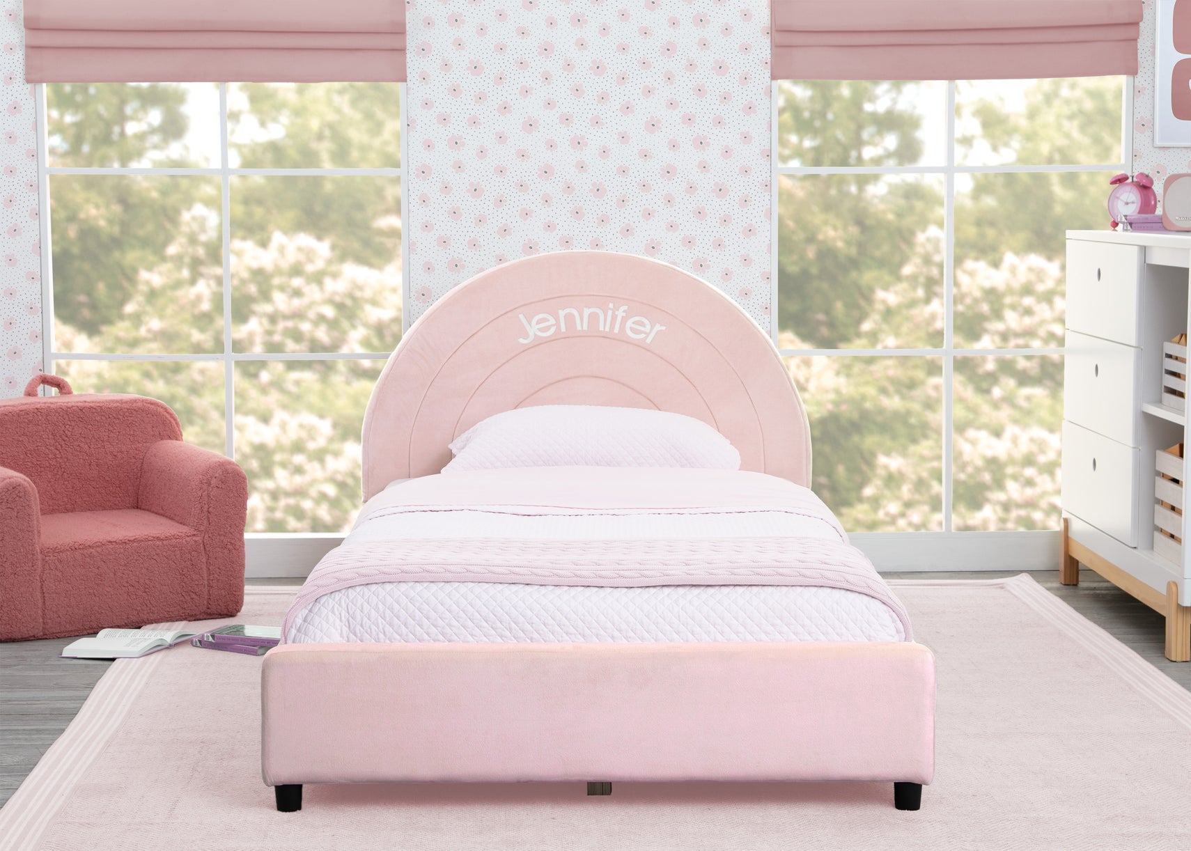 Pink with Velvet Quilted (12082)