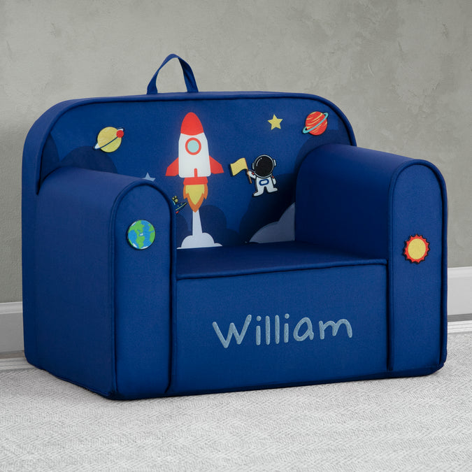 Personalized Mix & Match Cozee Kids Chair with Interchangeable Patches 9-Personalized Mix & Match Cozee Kids Chair with Interchangeable Patches