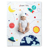DCB: Space (1269) 13-Personalized Milestone Baby Blanket