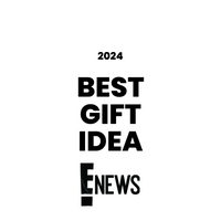 Text '2024 Best Gift Idea E! News' on a white background