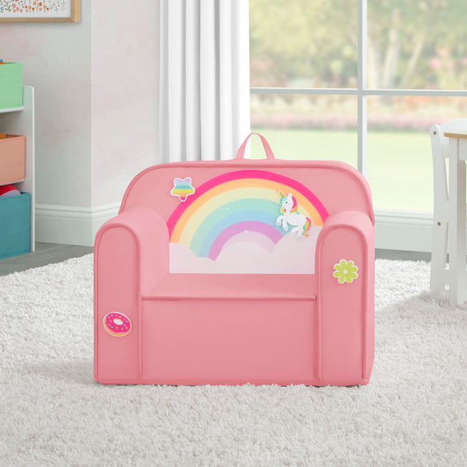 Mix & Match Cozee Kids Chair with Interchangeable Patches 25-Mix & Match Cozee Kids Chair with Interchangeable Patches