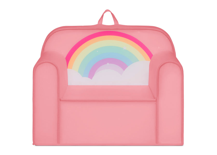 Rainbow (1612) 19-Mix & Match Cozee Kids Chair with Interchangeable Patches