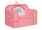 Rainbow (1612) 21-Mix & Match Cozee Kids Chair with Interchangeable Patches