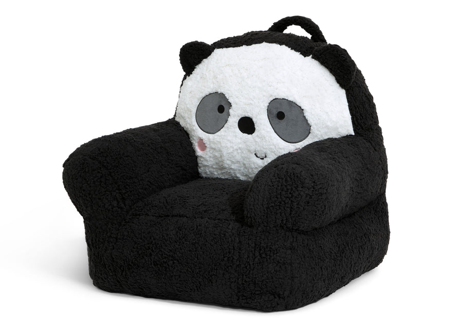 Black and White (1618) 5-Panda Cozee Buddy Chair