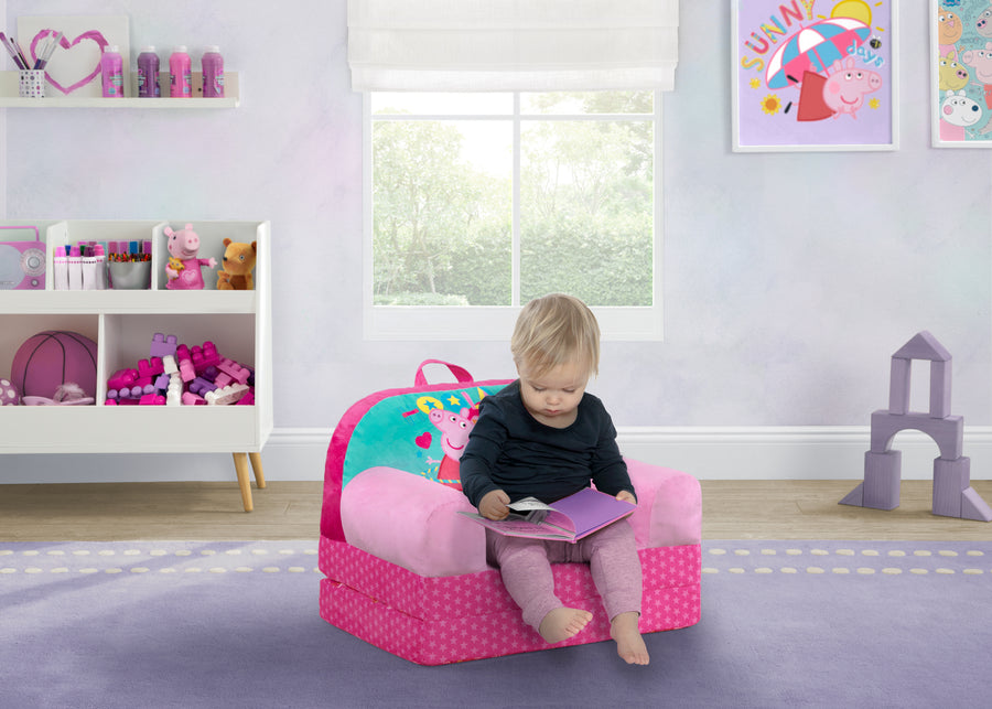 Peppa Pig (1627) 1-Peppa Pig Cozee Buddy Flip-Out Chair