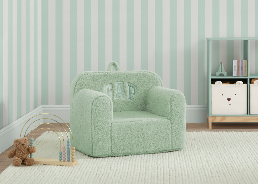 Sage (1658) 18-babyGap Sherpa Chair