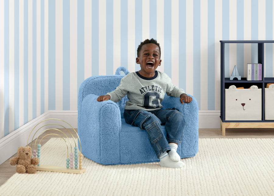 Blue (1659) 8-babyGap Sherpa Chair