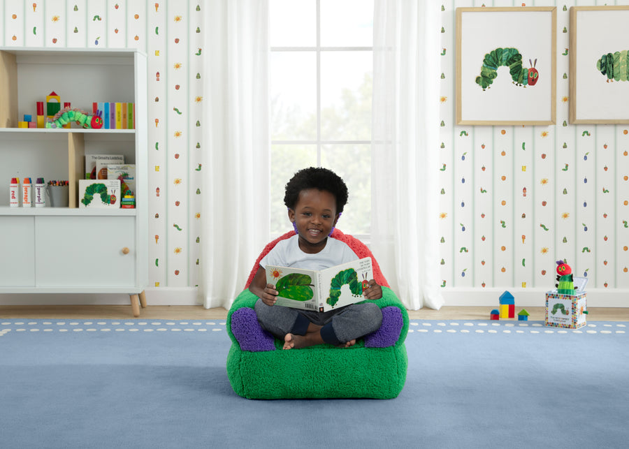 Caterpillar (1686) 1-World of Eric Carle, The Very Hungry Caterpillar Cozee Buddy Chair