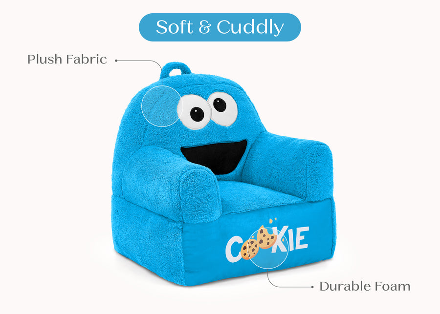 Sesame Street (1149) 4-Sesame Street Cookie Monster Cozee Buddy Chair