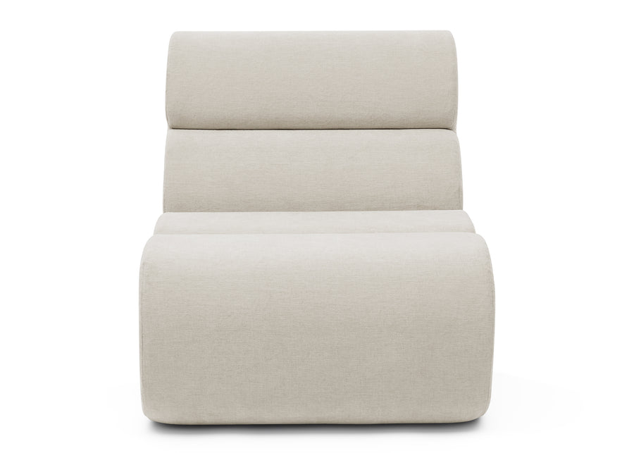 Cream (1761) 3-Serta Jumbo Bubble Lounge Chair