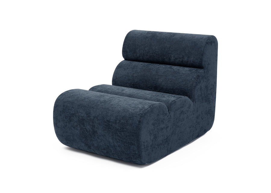 Navy (1764) 15-Serta Jumbo Bubble Lounge Chair