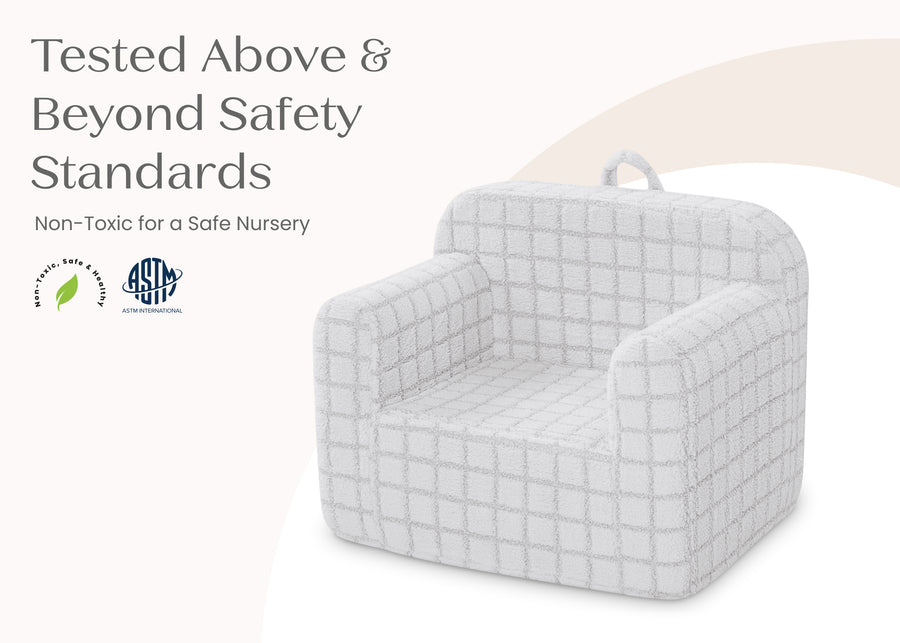 Grey (1709) 7-Checkered Cozee Chair