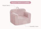 Pink (1710) 27-Checkered Cozee Chair